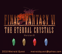 Final Fantasy VI - The Eternal Crystals Title Screen